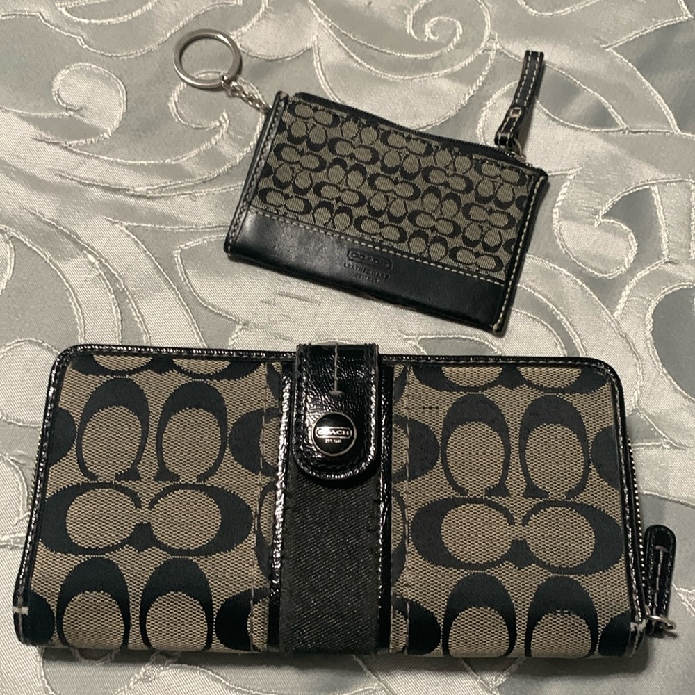 Couch wallet and coin card case